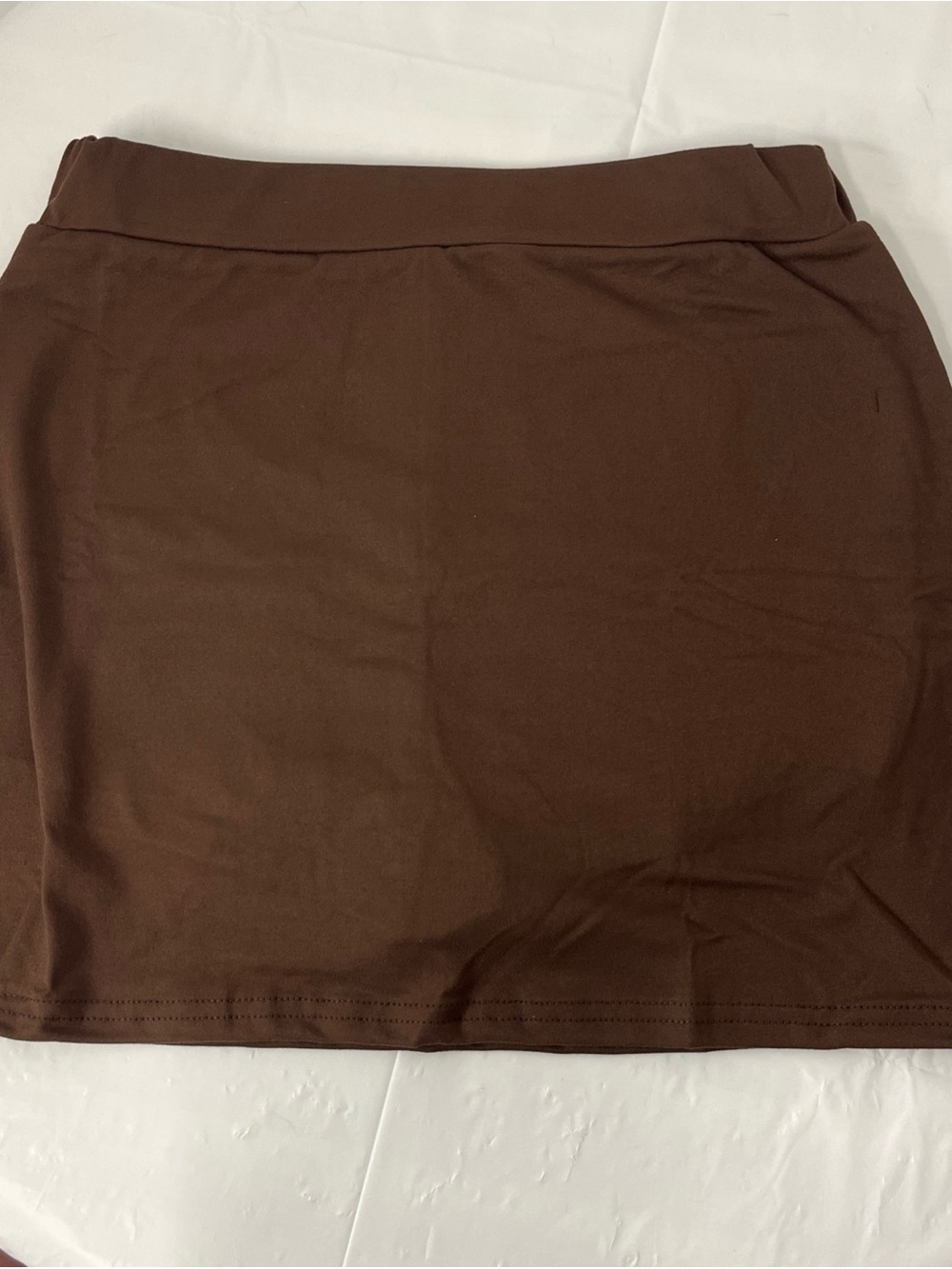 Everyday Stretch Skort in Rich Brown